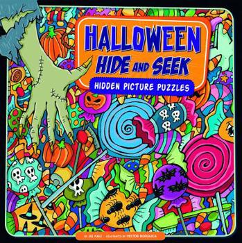 Library Binding Halloween Hide and Seek: Hidden Picture Puzzles Book