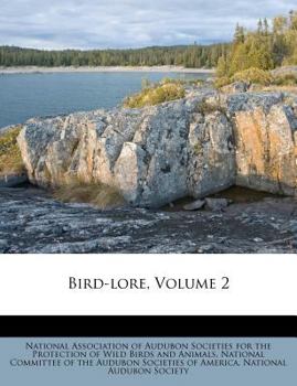 Paperback Bird-Lore, Volume 2 Book