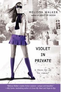 Paperback Violet in Private Book