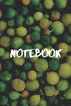 Notebook: Lined Notebook Journal - Fruits - 120 Pages -  (6 x 9 inches)