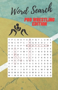 Paperback Word Search Pro Wrestling Edition Book