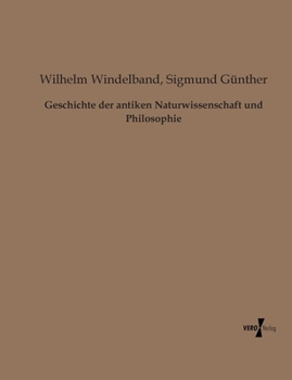 Paperback Geschichte der antiken Naturwissenschaft und Philosophie [German] Book