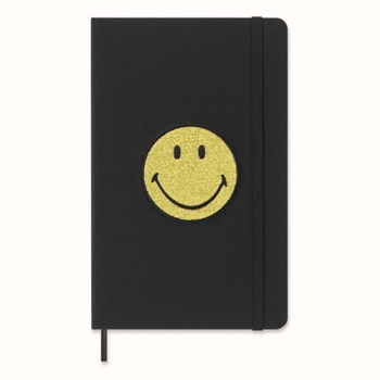 Hardcover Moleskine Limited Edition Notebook Smiley, Large, Ruled, Black, Hard Cover (5 X 8.25) Book