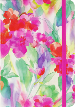 Hardcover Watercolor Petals Journal Book