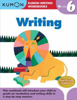 Paperback Kumon Grade 6 Writing Book