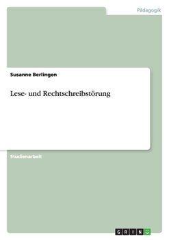 Paperback Lese- und Rechtschreibstörung [German] Book
