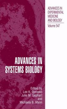 Paperback Advances in Systems Biology Book