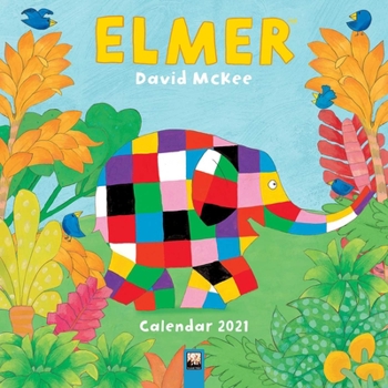 Calendar Elmer Wall Calendar 2021 (Art Calendar) Book