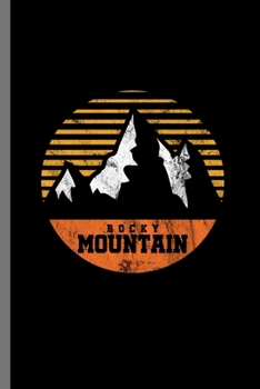 Rocky Mountain: Mountaineering Campers Hiking Gift Adventure Is Out There Camping Trees Forest adventure, travel, activity, freedom, tourist, nature, climbing, extreme, backpack, outdoor, mountain, hi