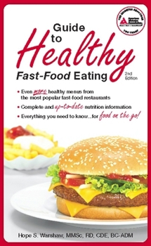 Paperback Guide to Healthy Fast-Food Eating Book