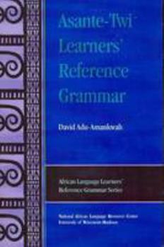 Hardcover Asante-Twi Learners' Reference Grammar Book