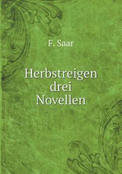 Paperback Herbstreigen drei Novellen [German] Book