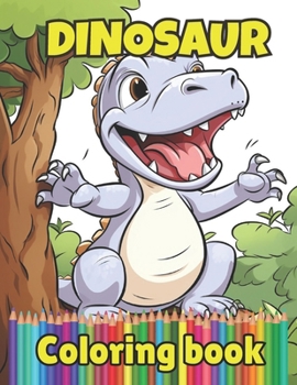 Paperback Dinosaur Coloring Book For Kids Book