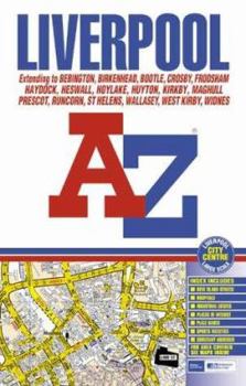 Paperback A-Z Street Atlas of Liverpool Book