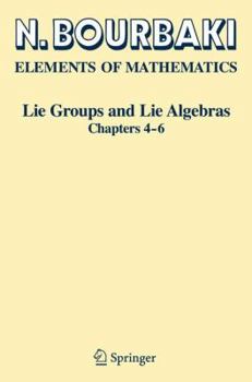 Paperback Lie Groups and Lie Algebras: Chapters 4-6 Book