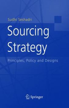 Hardcover Sourcing Strategy: Principles, Policy and Designs Book