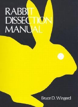 Paperback Rabbit Dissection Manual Book