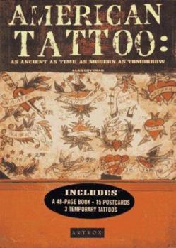 Product Bundle Classic American Tattoo Artbox [With 48 Pages and 15 Tattoo "Flash" and 3 Nonpermanent] Book