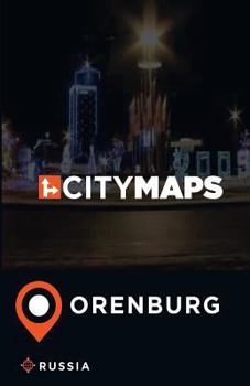 Paperback City Maps Orenburg Russia Book