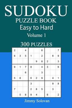 Paperback 300 Easy to Hard Sudoku Puzzle Book