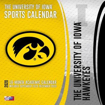 Calendar Iowa Hawkeyes: 2020 12x12 Team Wall Calendar Book