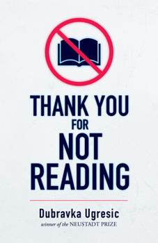 Paperback Thank You for Not Reading Book