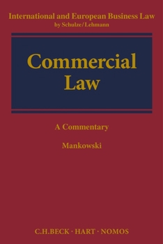 Hardcover Commercial Law: A Commentary Book