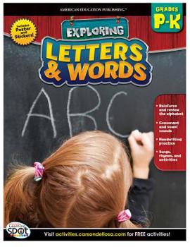 Paperback Letters & Words, Grades PK - K (Exploring) Book