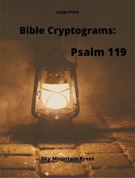Paperback Bible Cryptograms: Psalm 119 Book