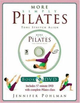 Hardcover More Simply Pilates [With DVD] Book