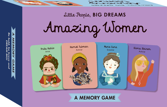 Misc. Little People, Big Dreams Amazing Women Memory Game: A Memory Game Book