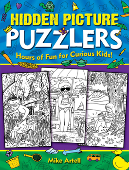 Paperback Hidden Picture Puzzlers: Hours of Fun for Curious Kids! Book