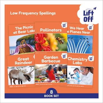 Paperback Phonic Books Lift Off Readers Low Frequency Spellings Book