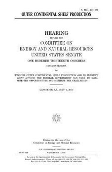 Outer continental shelf production