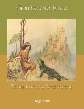 Paperback Stories from the Pentamerone: Large Print Book