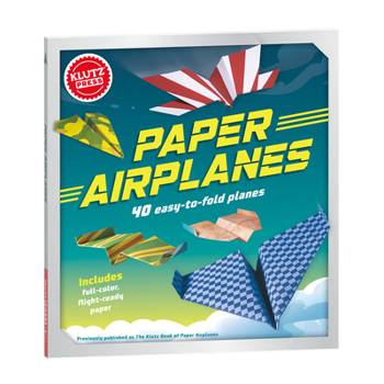 Hardcover Paper Airplanes Book