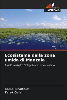 Paperback Ecosistema della zona umida di Manzala [Italian] Book