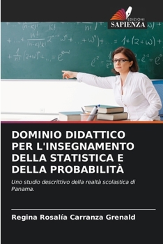 Paperback Dominio Didattico Per l'Insegnamento Della Statistica E Della Probabilità [Italian] Book