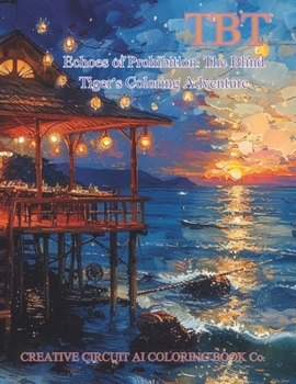 Echoes of Prohibition: The Blind Tiger's Coloring Adventure