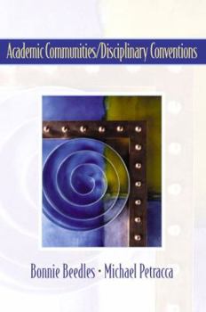Paperback Academic Communities/Disciplinary Conventions Book