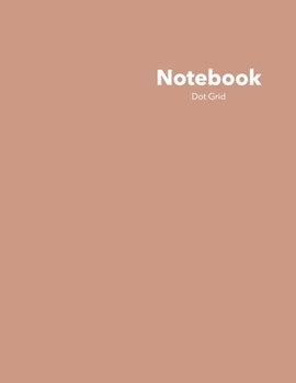 Dot Grid Notebook: Stylish Canyon Dusk Notebook, 120 Dotted Pages 8.5 x 11 inches Large Journal - Softcover Color Trends Collection