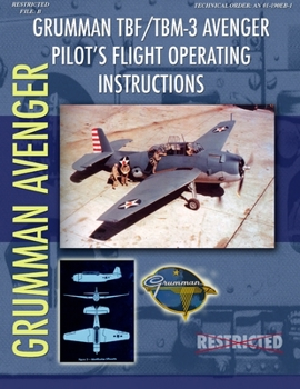 Paperback Grumman TBM Avenger Pilot's Flight Manual Book