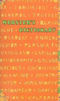 Paperback Webster's Dictionary (Orange Words) Book