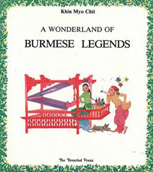 Paperback A wonderland of Burmese legends Book