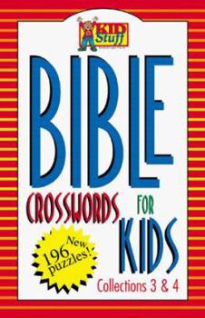 Paperback Bible Crosswords for Kids: Collections 3 & 4 Book