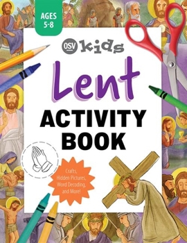 Paperback OSV Kids Lent Activity Book