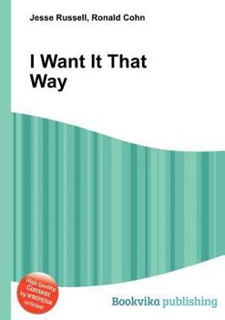 Paperback I Want It That Way Book