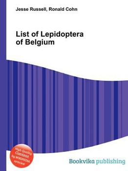 Paperback List of Lepidoptera of Belgium Book