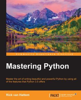 Paperback Mastering Python Book