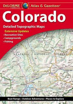 Paperback Delorme Atlas & Gazetteer: Colorado Book